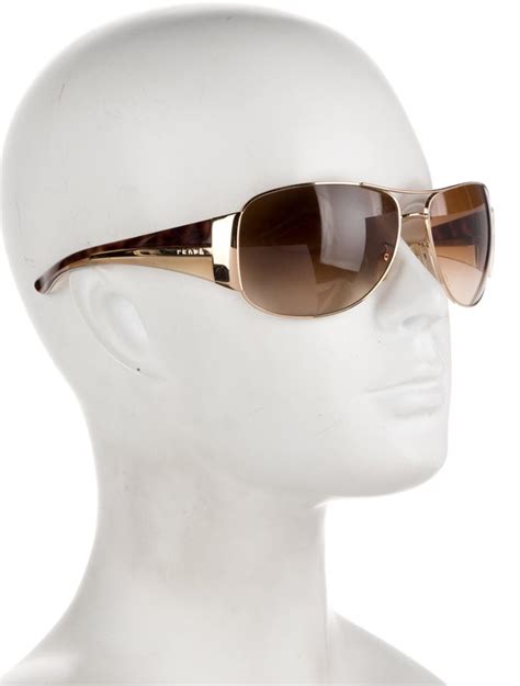 prada gradient aviator sunglasses|prada aviator sunglasses women's.